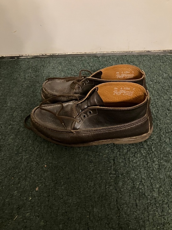 Lot Of (2) WC Russell Moccasin Co boots 9.5 D Berlin Wisconsin USA W C main image 12